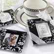 Floral Coaster Wedding Favor