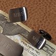 Engraved Gunmetal Cufflinks for Groomsmen