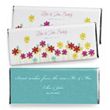 Hershey's® Personalized Chocolate Bar Favor - Flower Garden