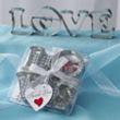 "LOVE" Cookie Cutters Wedding Favor