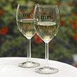Mr. & Mrs. Wine Glasses