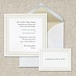 Pearl Pleasure Wedding Invitation
