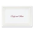 Pearl Pleasure Wedding Thank You Note            (was $54.95 for 100)