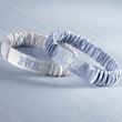 Personalized Silk Charmeuse Wedding Garter