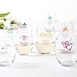 Personalized Wine Glass Favor- 9oz.