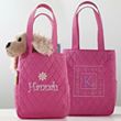 Personalized Mini Quilted Tote for Flower Girl