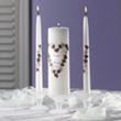 Rose Bouquet Personalized Wedding Unity Candle