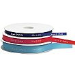 Personalized 3/8" Satin Wedding Ribbon 50-Yard Roll