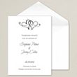 Twin Hearts Wedding Save the Date