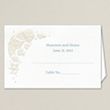 Sea Treasures in Pearl Wedding Place Card