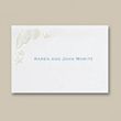 Sea Treasures in Pearl Wedding Thank You Note (was $74.95 for 100)