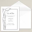 Simply Calla Lovely Save the Date Card
