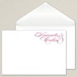 Sophisticated Script Thank You Note