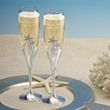 Starfish Champagne Flutes