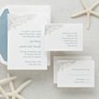 Starfish Wedding Invitation