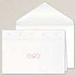 Sweet Hearts in Bright White Thank You Note