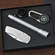 Three-piece Camping Gift Set for Groomsmen