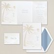 Tropical Sunset Wedding Invitation