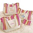 Personalized Bridesmaid's Beach Bag