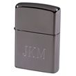 Engraved Gunmetal Zippo Lighter for Groomsmen