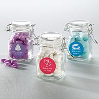 Apothecary Jar Favor with Personalized Label