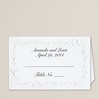 Calla Lily Wedding Place Card