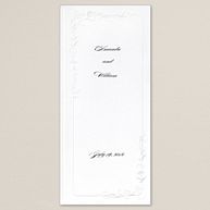 Calla Lily Wedding Program