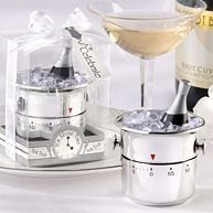 "Champagne Bucket" Timer Wedding Favor