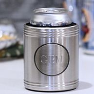 Personalized Chrome Beverage Cooler for Groomsmen