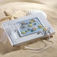 Coastal Mist Wedding Guest Book
