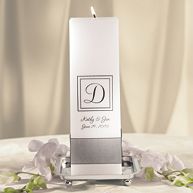 Contemporary Wedding Unity Candle