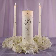 Crystal Wedding Unity Candle