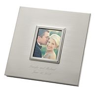 Engraved Stainless Steel Wedding DVD Case