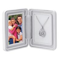 Sterling Silver Blended Family Wedding Medallion