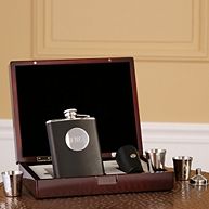 Flask Gift Set for Father of the Bride or Groom