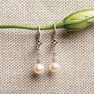 Freshwater Pearl Sterling Earrings