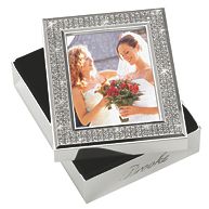 Personalized Glitter Galore Wedding Photo Keepsake Box
