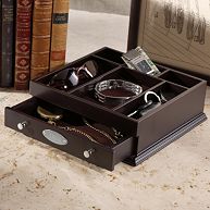 Engraved Wooden Valet for your Groomsmen