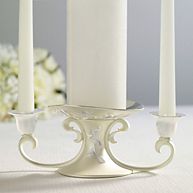 Lenox Opal Innocence Unity Candle Holder