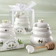 "Meant to Bee" Honey Pot Wedding Favor