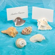 Sea Shell Wedding Place Card Holders