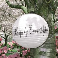 Paper Lanterns for Wedding Reception