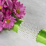 Pearl Bridal Bouquet Cuff