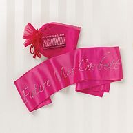 Personalized "Future Mrs." Sash for the Bride To Be