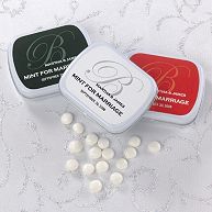 Personalized Wedding Mint Tin Wedding Favors