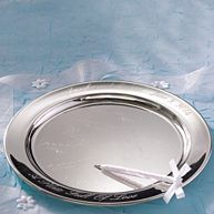 Pewter Keepsake Plate 12"