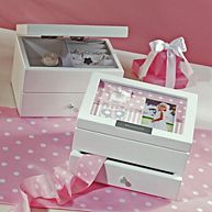 Personalized Photo Jewelry Box for Flower Girl