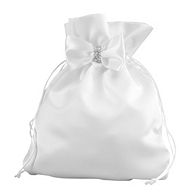 Satin Bows Wedding Money Bags