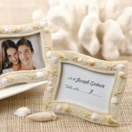 Seashell Place Card Holder Frame