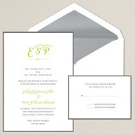 Sincerely Yours Wedding Invitation
